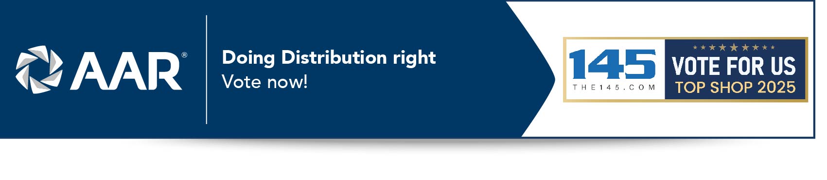 Vote for AAR Distribution as Your Top Shop 